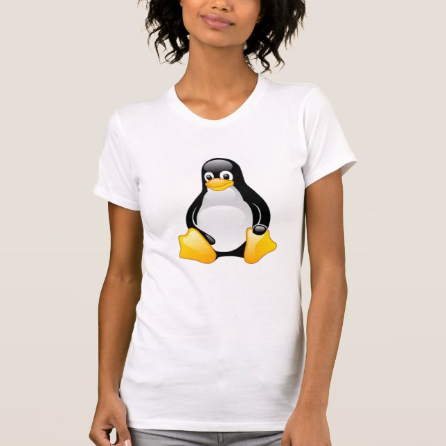 penguin, Penguins Rock! T-Shirt (Front)
