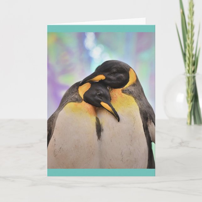 PENGUIN Photography Greeting Card (Front)