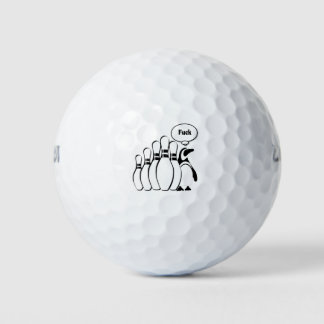 Penguin-pin Golf Balls