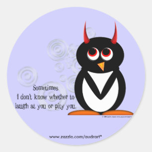 Penguin Pity Party Stickers