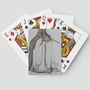 Penguin playing cards, Penguin design cards