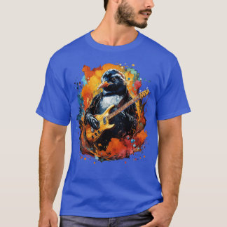Penguin Playing Guitar T-Shirt
