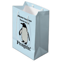 Penguin Please Teach Me How To Fly Funny Penguin