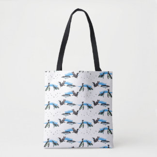 Penguin Pool Party All Over Print Bag