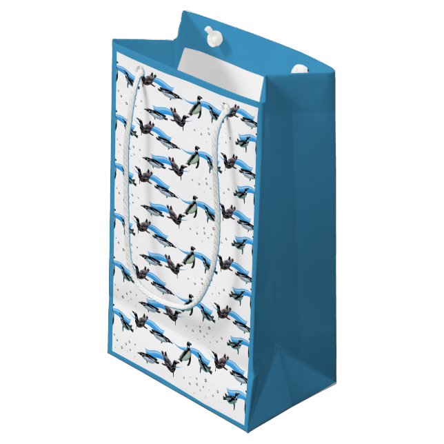 Penguin Pool Party Gift Bag (Front Angled)
