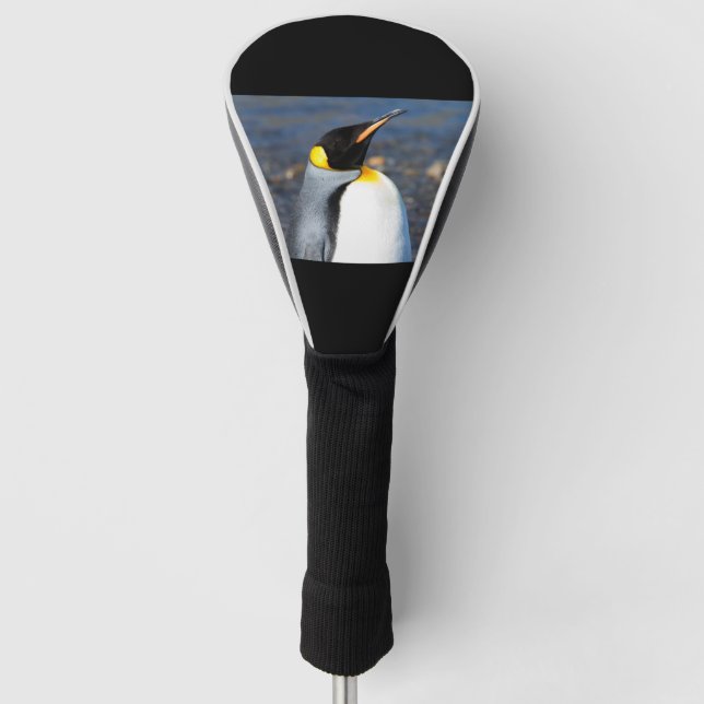 Penguin Portrait Golf Head Cover (Front)