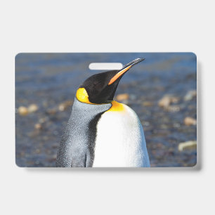 Penguin Portrait ID Badge
