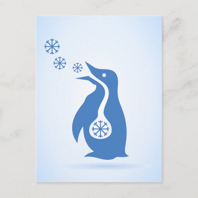 Penguin Postcard (Front)