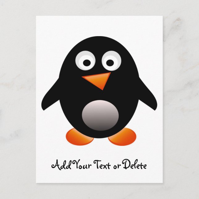 Penguin Postcard (Front)