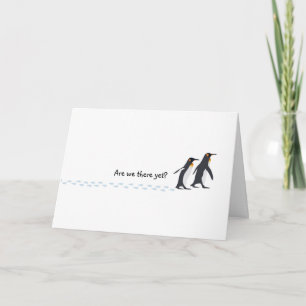 Penguin Prints Holiday Card