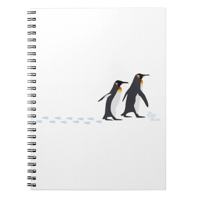 Penguin Prints Notebook Big (Front)