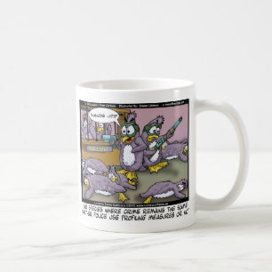 Penguin Profiling Funny Gifts Tees & Collectibles Coffee Mug