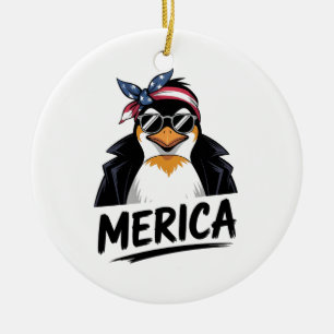 Penguin Resist Penguins Protest Against Ceramic Tree Decoration