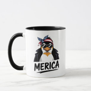Penguin Resist Penguins Protest Against  Mug