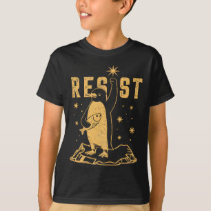Penguin Resist Penguins Protest Against Tariffs An T-Shirt