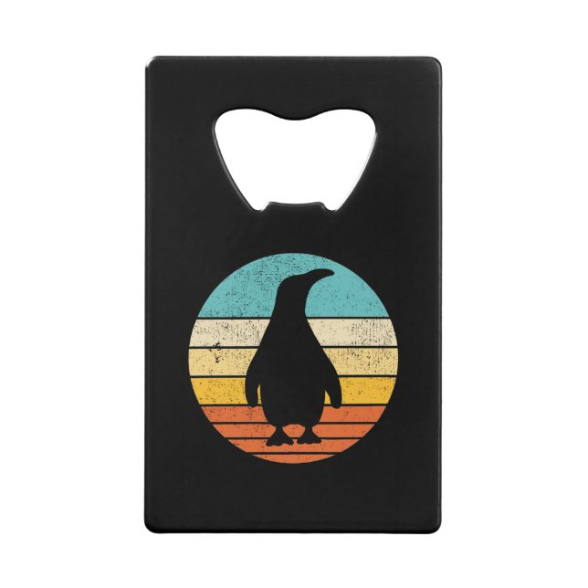 Penguin Retro Vintage Sunset (Front)