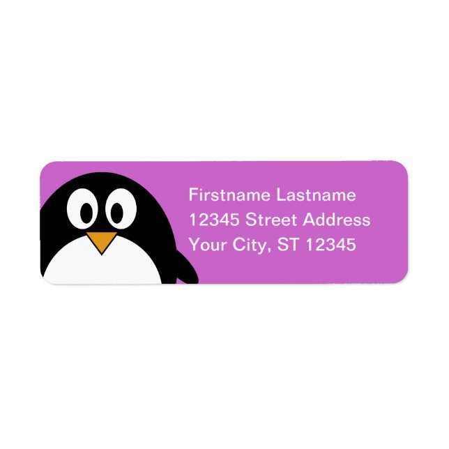 Penguin Return Address (Front)