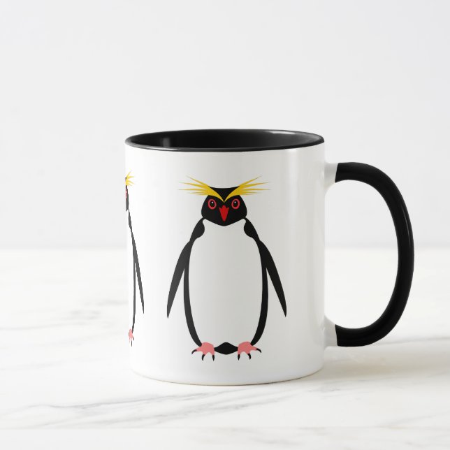 Penguin rockhopper or macaroni mug (Right)
