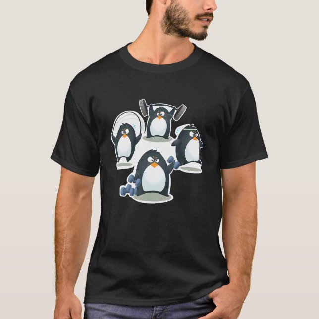 Penguin Ropa Hombre Party Decorations Kids Pinguin T-Shirt (Front)