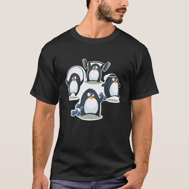 Penguin Ropa Hombre Party Decorations Kids Pinguin T-Shirt (Front)
