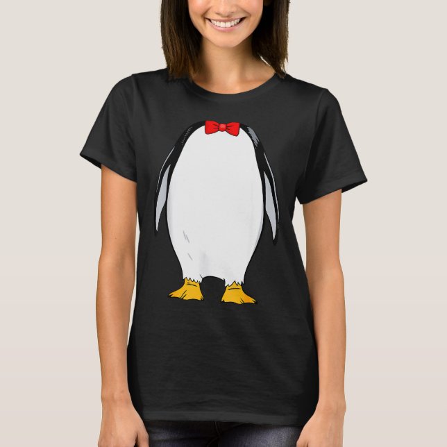 Penguin Shirt Adult Men Women Kids Penguin Costume (Front)