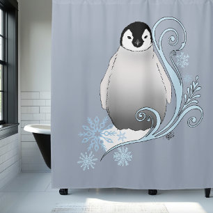 Penguin Shower Curtain