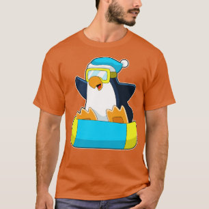 Penguin Snowboard Winter sports 2 T-Shirt