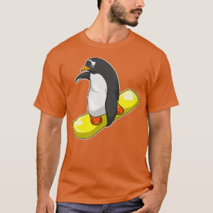 Penguin Snowboard Winter sports 3 T-Shirt