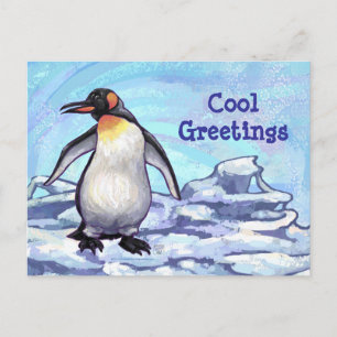 Penguin Stationery Postcard