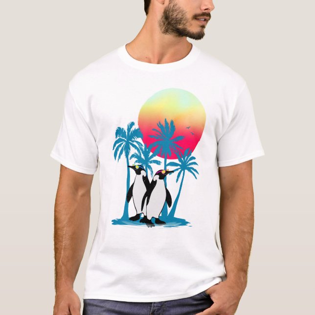 Penguin summer vibes T-Shirt (Front)
