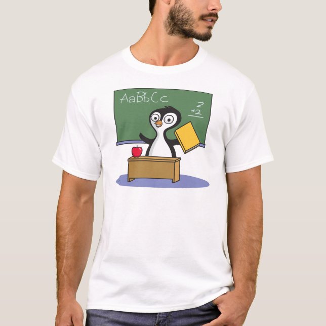 Penguin Teacher T-Shirt (Front)