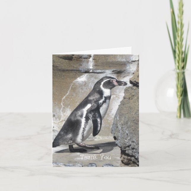 Penguin Thank You Card (Front)