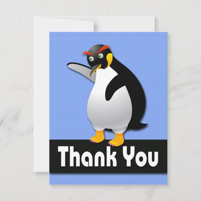 PENGUIN THANK YOU NOTE CARDS (Front)