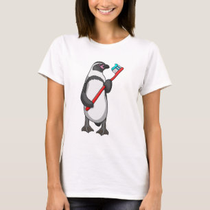Penguin Tooth brush T-Shirt