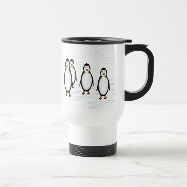 penguin travel mug (Right)