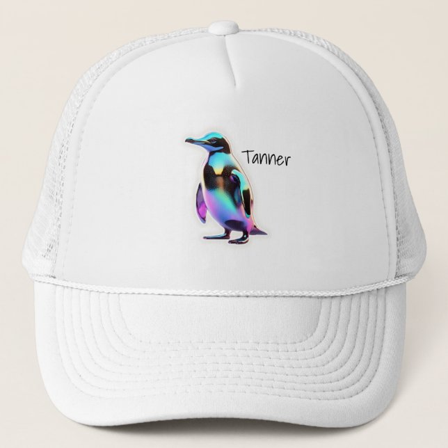 Penguin Trucker Hat (Front)