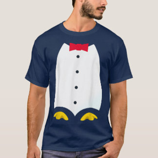 Penguin Tuedo Costume T   Funny Halloween  T-Shirt