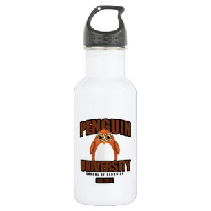 Penguin University - Brown 532 Ml Water Bottle
