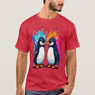 Penguin Valentine Day T-Shirt