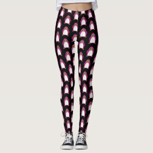 Penguin Violet  Leggings