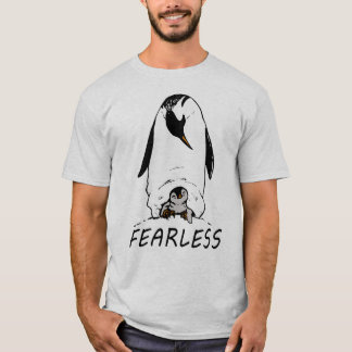 Penguin Watching You Colourful Design Edition T-Shirt