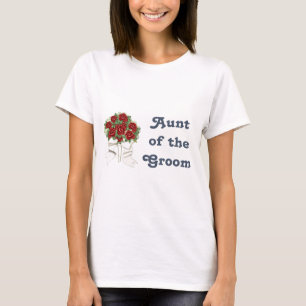 Penguin Wedding - Groom - Aunt T-shirt