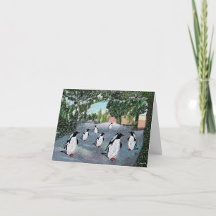 Penguin Winterwonderland Greeting Cards