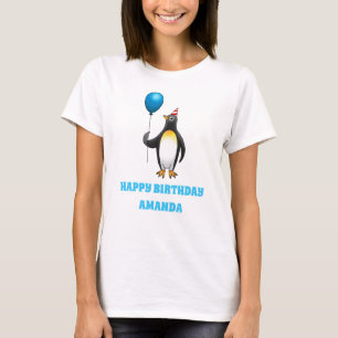 Penguin with a blue balloon T-Shirt