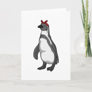 Penguin with Bandana Card