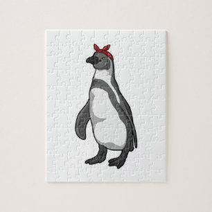 Penguin with Bandana Jigsaw Puzzle