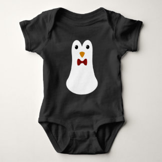 Penguin with Bow Tie Baby Bodysuit