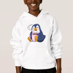 Penguin with Cup of Coffee
