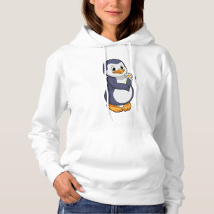 Penguin with Daisy Hoodie