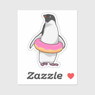 Penguin with Donut